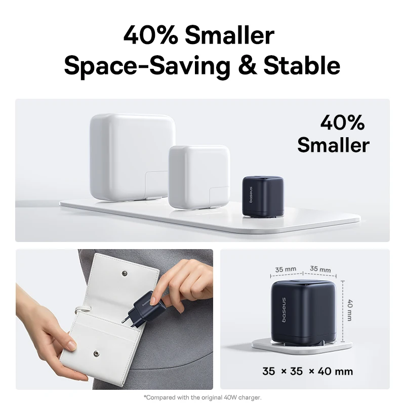 GaN USB-C Ladegerät 45 W PD für iPhone und Samsung Galaxy – Bild 4