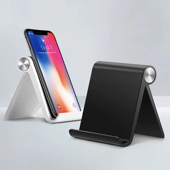 Verstellbarer Telefonhalter, tragbarer, faltbarer Desktop-Telefonständer, universeller Handyhalter für iPhone