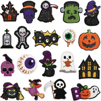 Karneval niedlichen Halloween spielen Tricks Patch für Baby kleidung, Rucksack Dekoration, kleine Applikation
