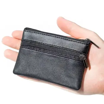Damen Herren Münzbörse Herren Kleine Tasche Geldbörse Wechseltaschen Reißverschluss-Geldbeutel Kinder
