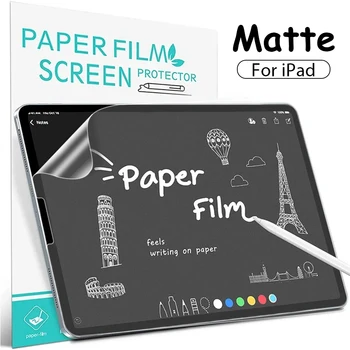 Papierähnlicher Displayschutz für iPad Air 11 M3 A16 Pro 12.9 13 M4 M5 Air 3 4 5 10. 9. 8. Generation Mini 6 7