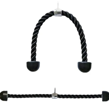 70 cm Trizeps Seil Fitness Home Gym Pulldown Maschine Griff Bizeps Trizeps Zurück Schulter Muskel Exerciser