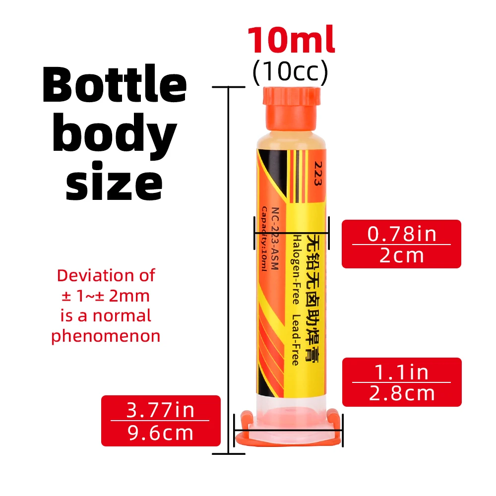 RMA-223 BGA-Flusspaste Bleifrei Halogenfrei No-Clean – Bild 4