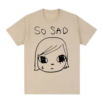 Yoshitomo Nara Traurige Vintage T-shirt Japan Party Baumwolle Männer T shirt Neue T T-shirt Frauen Tops
