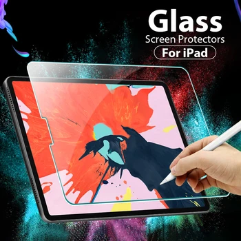 Gehärteter Glas-Displayschutz für iPad A16 Pro 11 12.9 13 M5 M4 10. 10. Generation Air M3 5 4 3 7. 8. 9. 10.2