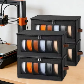 Filament-Aufbewahrungstasche - 3D-Druckzubehör-Halterung für 3D-Drucker Filament-Aufbewahrungsbehälter, Büro