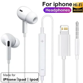 Kabelgebundene In-Ear-Kopfhörer mit Lightning-Stecker für iPhone
