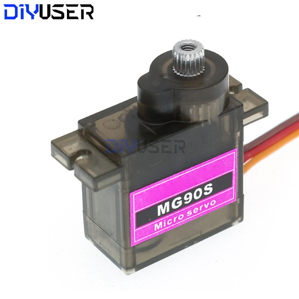 9g Servo MG90S Metallgetriebe oder SG90 Kunststoffgetriebe – Bild 6