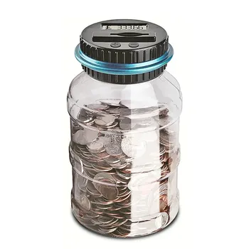 Elektronische Sparschwein Zähler Münze Digitale LCD Zählen Münze Geld Sparen Box Jar Münzen Lagerung Box