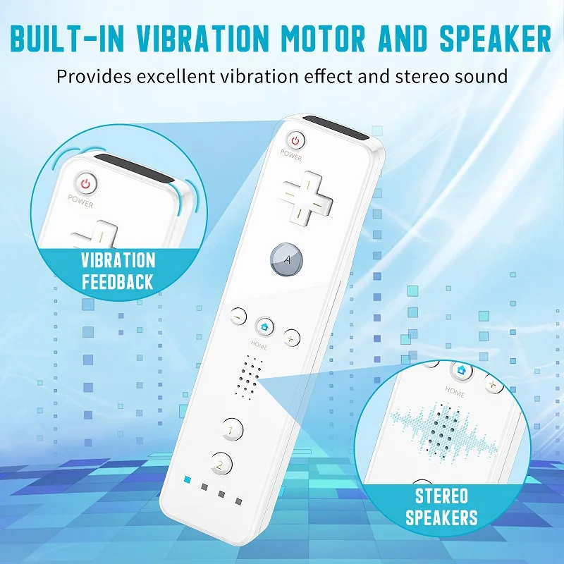 2 in 1 für Nintendo Wii Controller Set optionale Bewegung – Bild 3