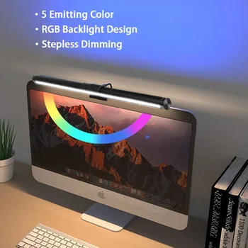 Led-Monitor Licht Bar Computer Lampen Lesen Licht Bildschirm Hängen Schreibtisch Licht Stufenlose Dimmen