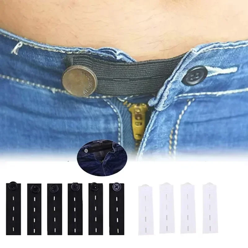 5 stücke Hose Extender Gürtel Unisex Taille Band Enge Hosen – Bild 2