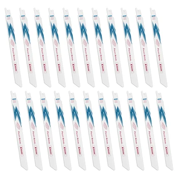 EZARC 20 Stück 9-Zoll (225mm) Säbelsägeblätter Speziell für Palettenreparatur Bi-Metall Säbelsägeblätter-Set