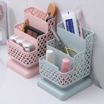 Schule Schreibwaren Make-Up Organizer Desktop Storage Box Container für Kosmetik Schmuck Schreibwaren