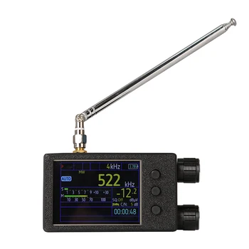 Mini TEF6686 Allband-Radioempfänger 2,4-Zoll-Touchscreen LW/MW/SW/FM/AM Tragbarer Kurzwellenradiosempfänger
