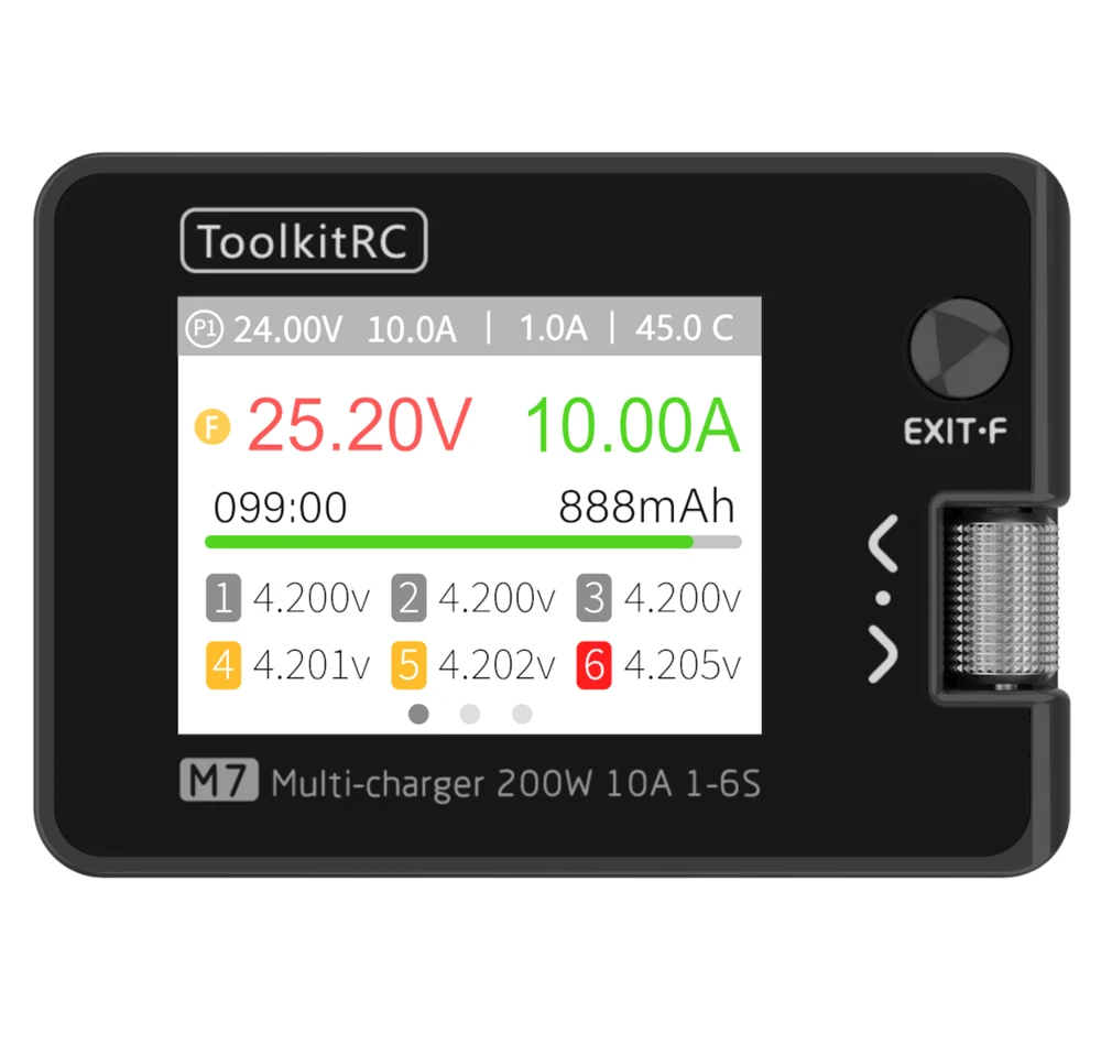 ToolkitRC M7 Ladegerät mit intelligenter Entladefunktion für – Bild 4