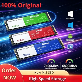 Interne Solid-State-Drive - M.2 SSD mit Hochgeschwindigkeits-Lese- und Schreibfunktion, Ideale Festplatte