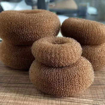 Französischer Haarschmuck, gewebter Donut-Haarknoten, Haar-Styling-Zubehör, 5-11 cm, für Tanzaufführungen