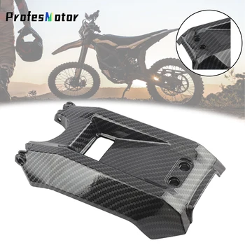 Surron Teile Elektrische Fahrrad Carbon Faser Batterie Fach Abdeckung Licht Bee X Segway X260 Motorrad Zubehör