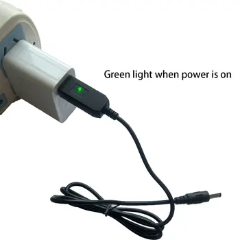 5 V auf 21 V Boost-Kabel, 21 V Batterie, dediziertes Ladekabel, DC-Schnittstelle, USB-Adapterkabel, Ladegerät