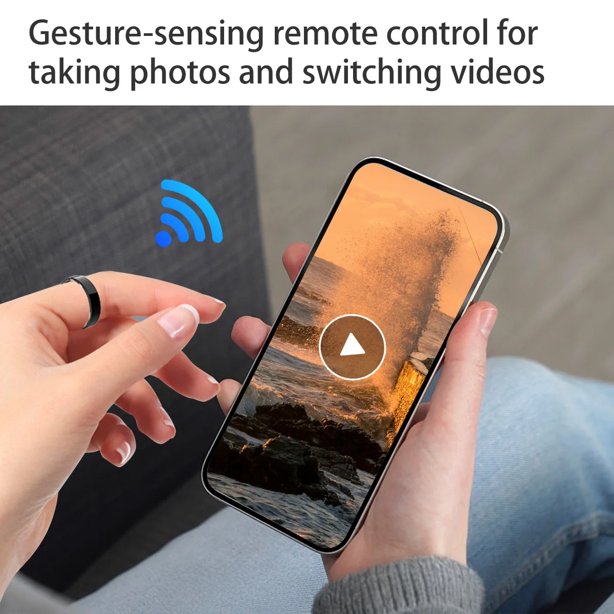 SIMSONLAB 2025 Smart Ring Bluetooth Anruf Herzfrequenz – Bild 4