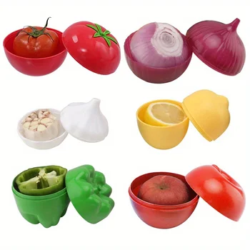 Kunststoff-Aufbewahrungsbox für Lebensmittel, Gemüse, Obst, versiegelte Box, Küche, Schärfer, Behälter