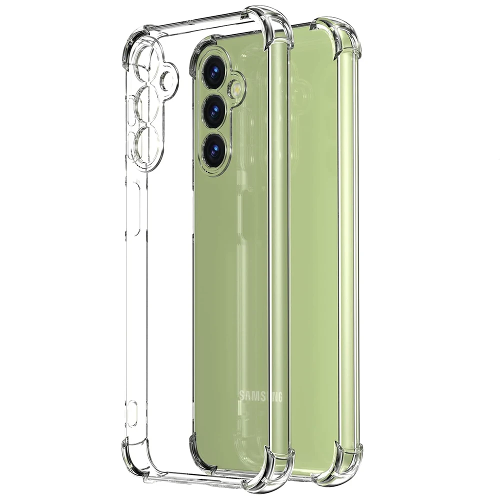 Transparente Silikon Weiche Stoßfest Fall Für Samsung Galaxy