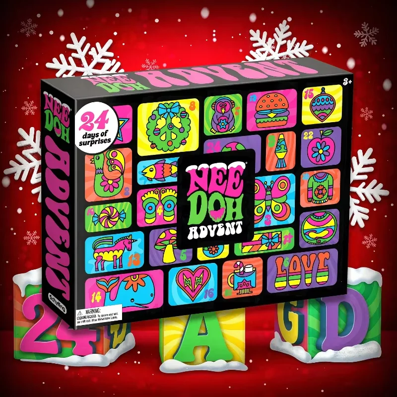 Needoh Neuer Weihnachts-Countdown-Kalender 2026 Schatzsuche