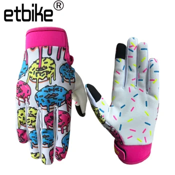 1 Paar Fahrradhandschuhe, geeignet für Fahrräder, Motorräder, Cross-Country-Rennen, atmungsaktiv für Frühling