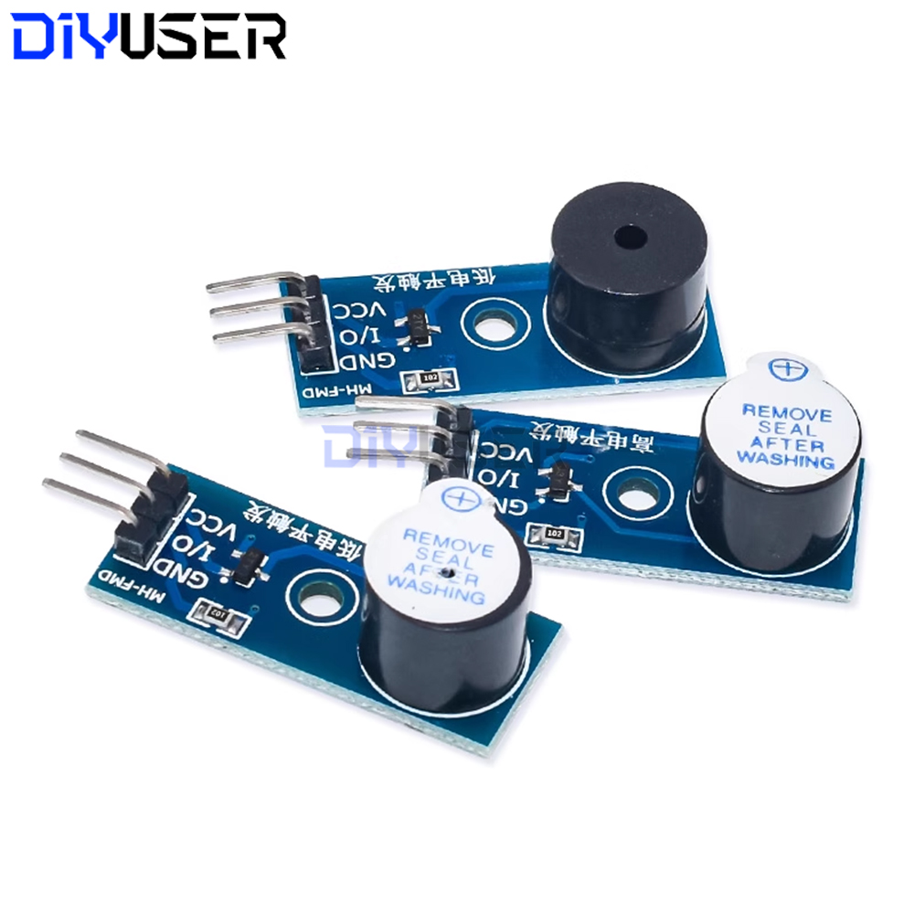 Aktives Passives Buzzer-Modul, 5V Low-Level-Trigger – Bild 2