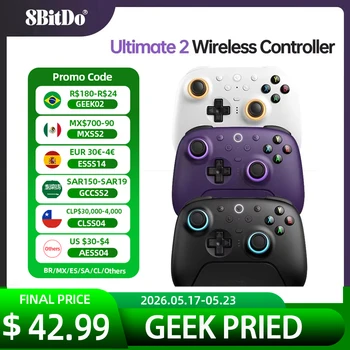 Kabelloser Gaming-Controller Ultimate 2 mit Ladestation, 2,4 GHz/Bluetooth