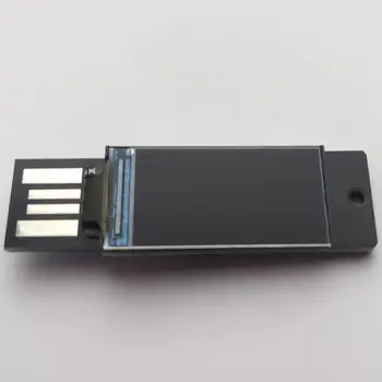 160*80 Farbiger USB-Kleinmonitor Plug & Play Win10/11 DIY RGB-Thema Offline-Animation Elektronisches Album