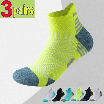 3/1Pairs Sport Kompression Ankle Socken Männer Frauen Professionelle Low Cut Fitness Marathon Laufen Im Freien