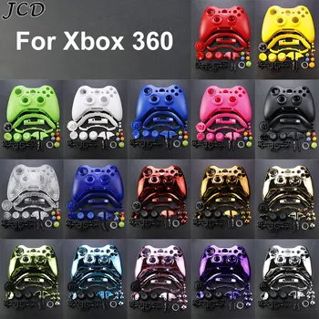 JCD Für XBOX 360 Wireless Controller Volle Fall Gamepad Gehäuse Shell Cover mit Tasten Kits Analog Stick