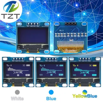 TZT ROHS-Zertifizierung 0,96 Zoll oled IIC Serielles weißes OLED-Anzeigemodul 128 x 64 I2C SSD1306 12864