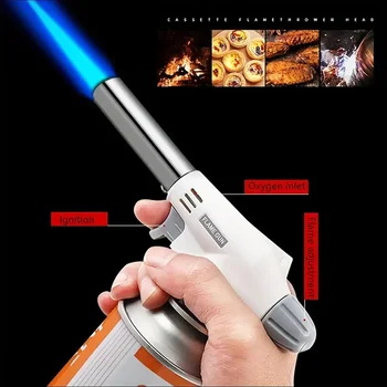 Camping Backen Grill Gas Fackel Schweißen Feuer Maker Feuerzeug Butan Brenner Flamme Metall Flamme Gun