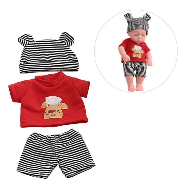 Neue Kleidung Fit 30cm Puppe Kleid Overall Puppe Kleidung – Bild 3