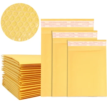 Kraft Papier Blase Umschläge Gepolsterte Mailer Versand Umschlag Selbst Dichtung Versand Verpackung Tasche