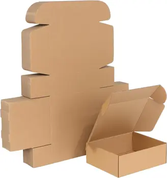 Braune Transportbox, kleiner Wellkarton, verwendet für Transportverpackungsbox, Geschenkverpackungen