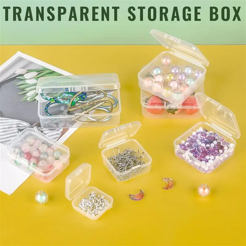 10 stücke Kunststoff Box Rechteckige Box Transluzente Box – Bild 6