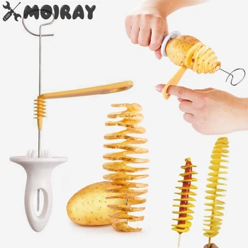 Spirale Kartoffelschneider Twisted Slice Kartoffturm Wirbelwind Kartoffelschnitt Diy Kreativer Obst