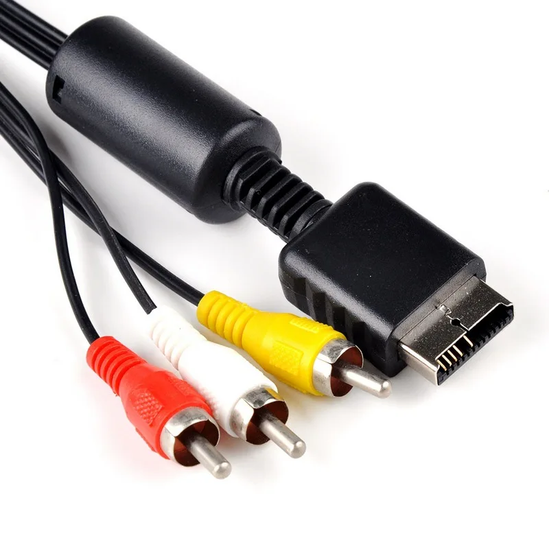 AV-Kabel (Cinch) für PlayStation 1, 2 und 3 – Bild 2