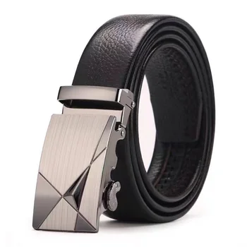 Mode-Business herren Gürtel Echte Luxus Marke Gürtel Metall Schnalle Gürtel PU Leder Weichen Gürtel Mit Cargo