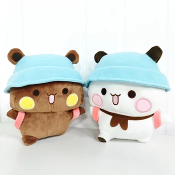 Nette Ausdruck Paket Puppe Bubu Dudu Plüsch Spielzeug Yier Panda Bär Plushie Puppe Weiche Stofftier Dekor