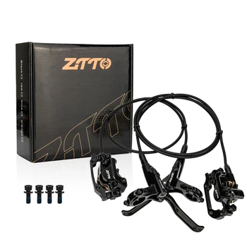 Ztto mtb hydraulische Scheiben bremse 2 Kolben leichte xc Trail Bremssättel Metallpads Öldruck rotor m6100