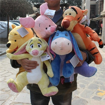 Winnie Puuh Bär und Tigger, Eeyore Esel, Piglet, Puuh Bär Plüschtiere, Geschenk für Jungen und Mädchen