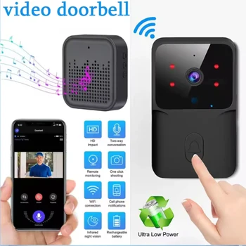 2026 WLAN-Video-Türklingel 1080P Tuya Smart Outdoor Kabellose Gegensprechanlage Wasserdichte Drahtlose Kamera