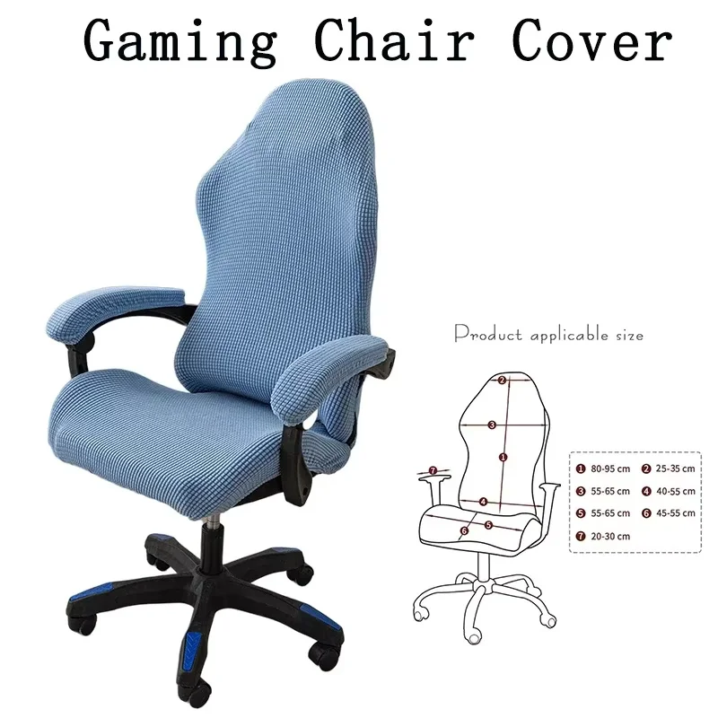 Mode Einfache Home Gaming Stuhl Abdeckung Universal Computer – Bild 4