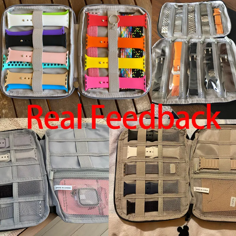 Wasserdichte tragbare Box Uhrenhalter Organizer Aufbewahrung – Bild 2