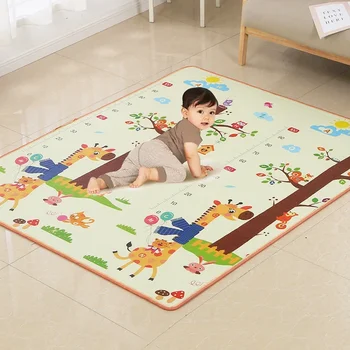 120*90 cm Baby Spielen Matte EPE Aktivität Gym Kinder Krabbeln Matten Teppich Baby Spiel Teppich für Kinder